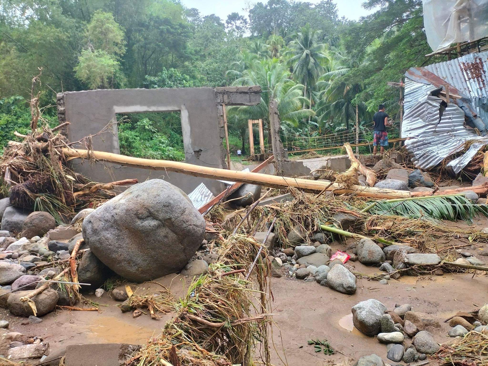 Destroyed Houses In Santa Catalina, Negros Occidental, Philippines. Photo Caritas Philippines
