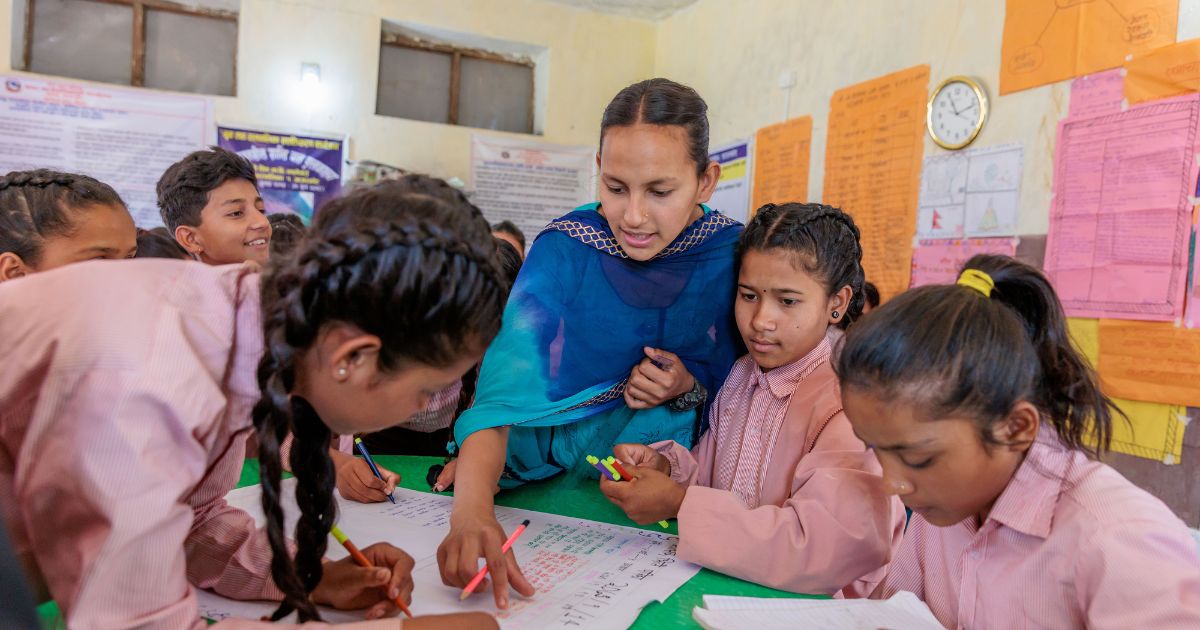 Laxmi With Students OG