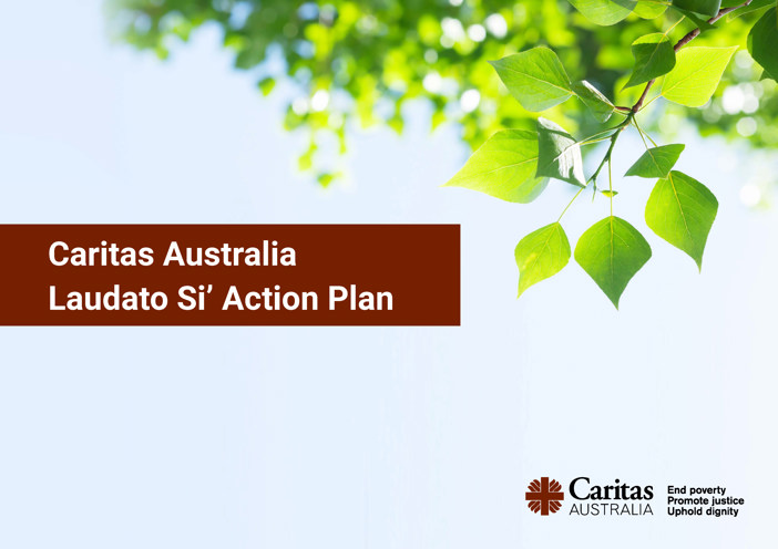 Caritas Australia Laudato Si Action Plan Cover Page