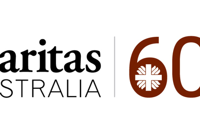 Caritas Australia 60Yrs Anniversary Logo Landscape Version