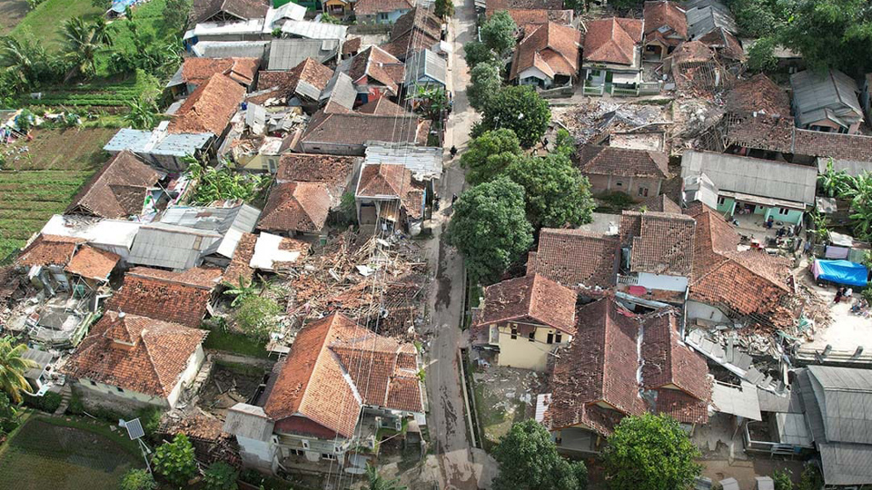 Indonesia Earthaquake Damage