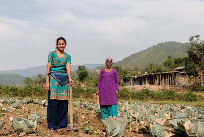 Laxmi And Her Mother Farming