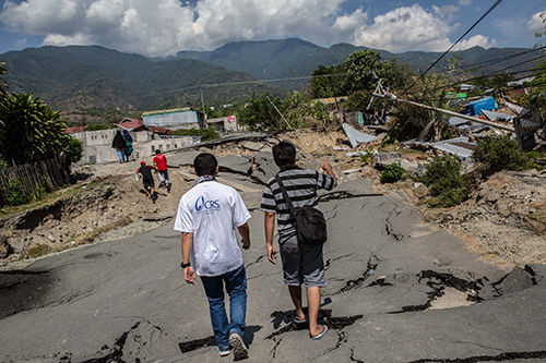 Damages Indonesia Earthquake And Tsunami