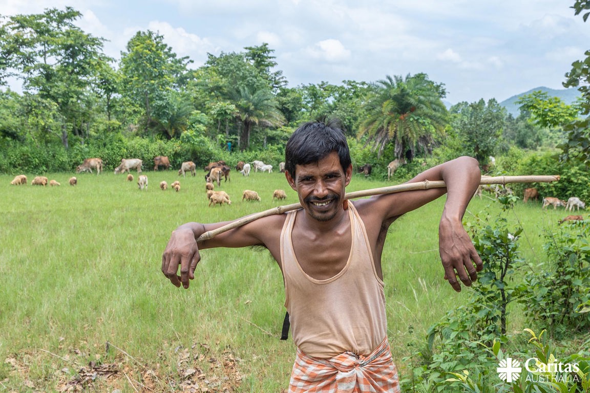 Biru Working In The Fields