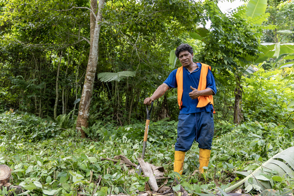 Samoa Conservation Worker