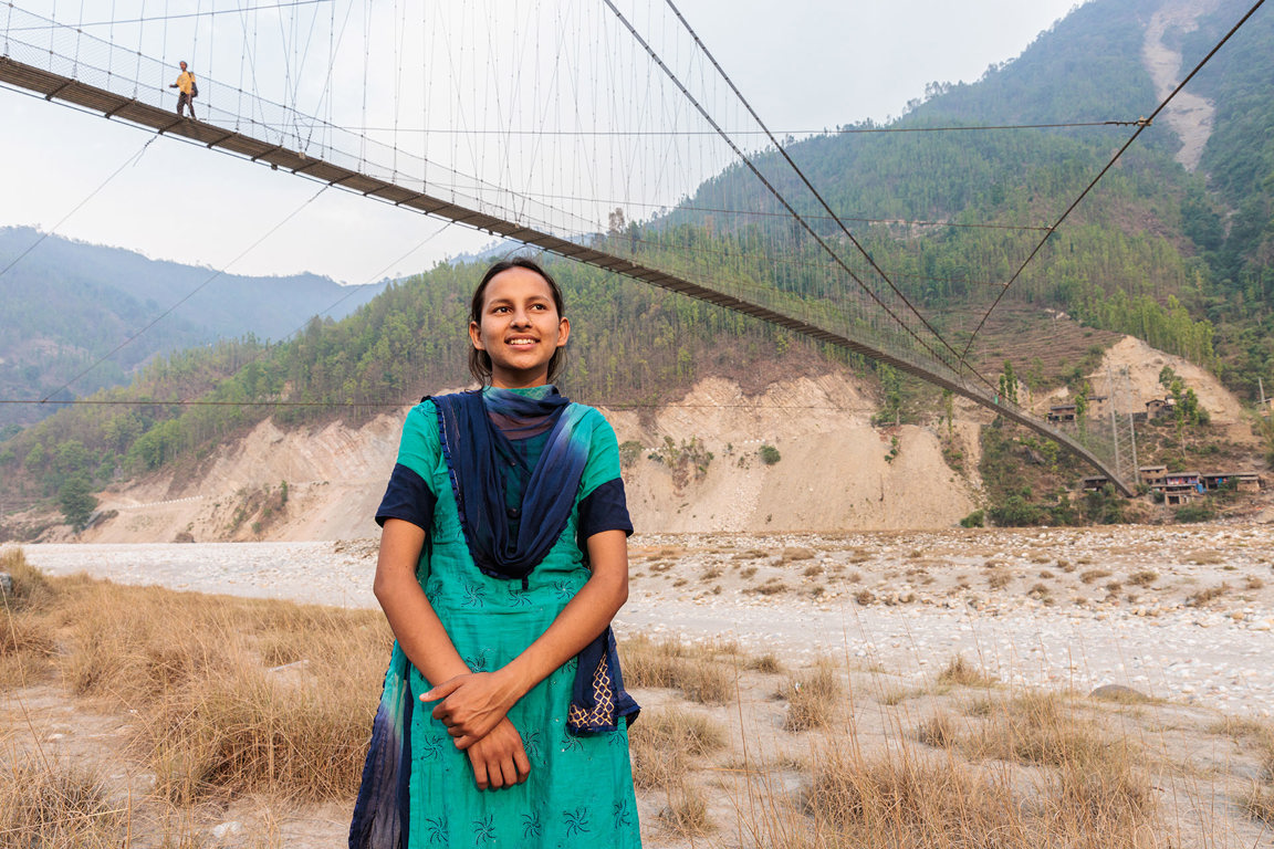 Laxmi Underneath A Bridge