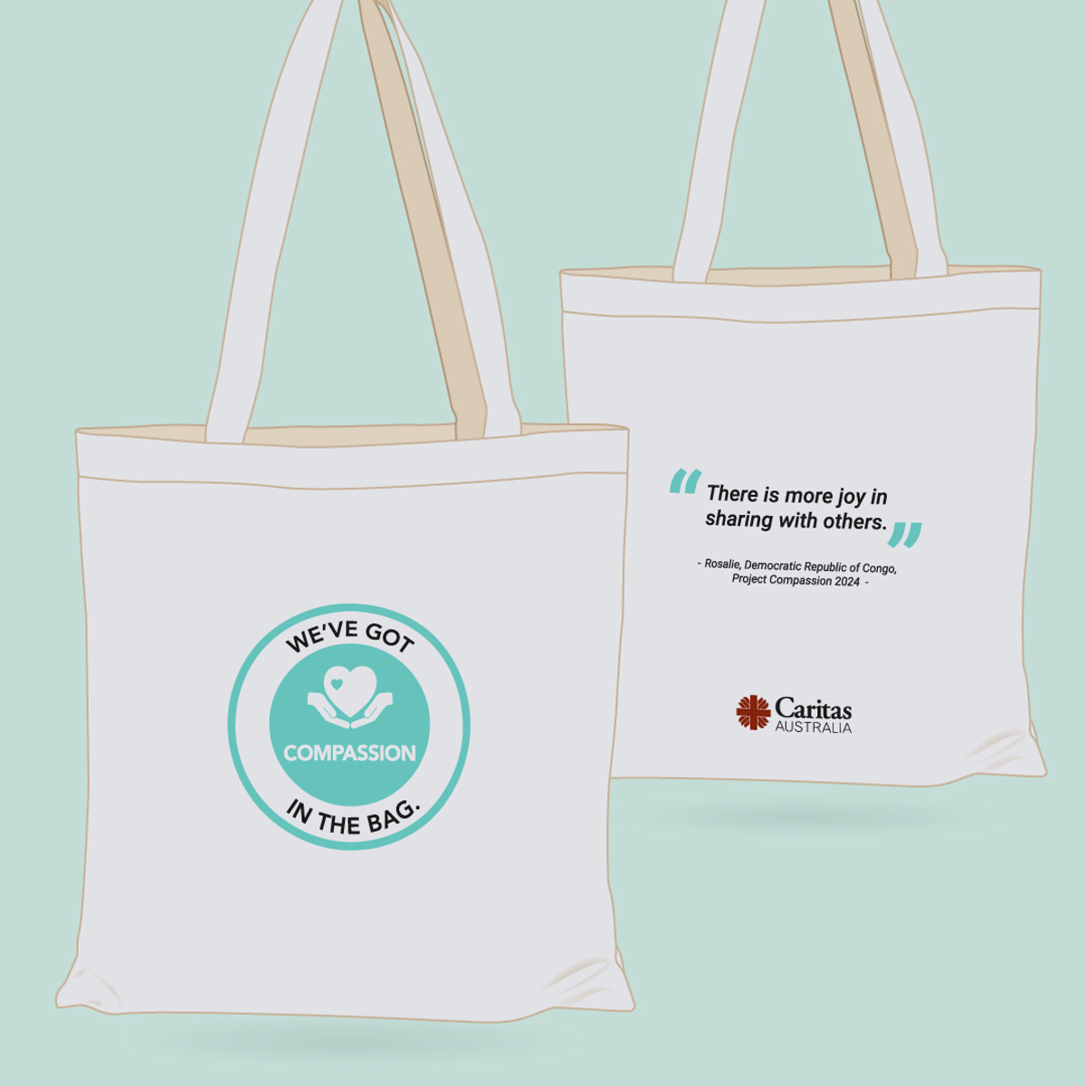 Tote Bag Product Tiles Compassion Both Sides (1)