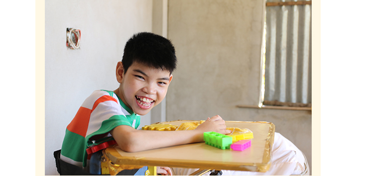 Luc Can Now Attend Home Based Classes