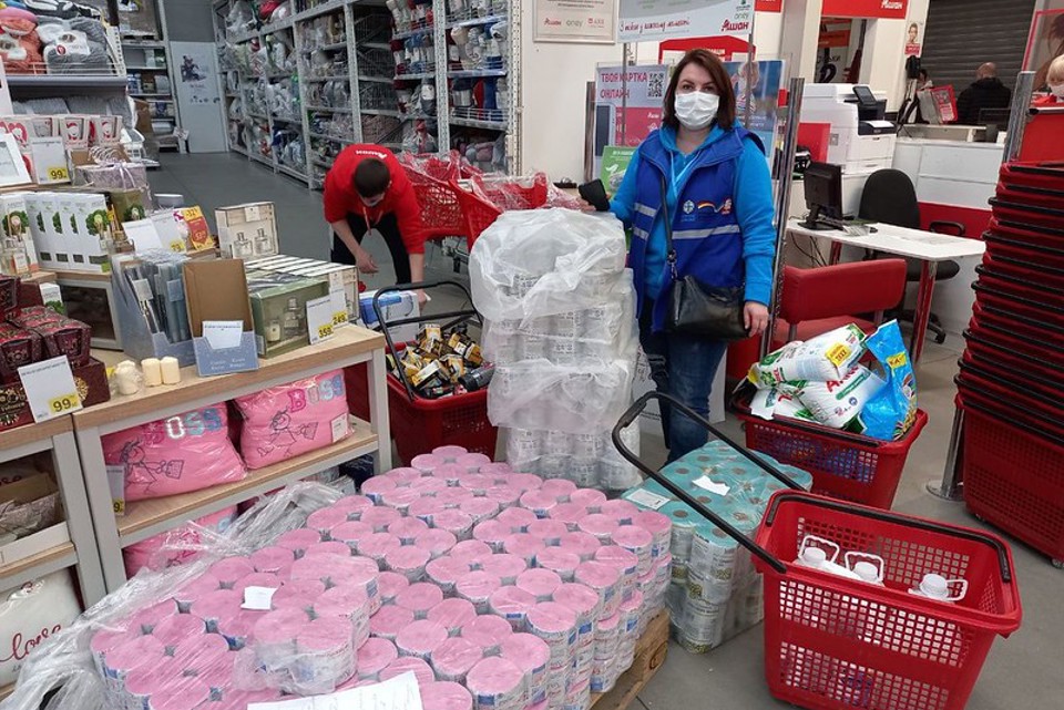 Caritas Ukraine provides the local hospitals with vital supplies during shortages due to the war. Photo: Caritas Ukraine.