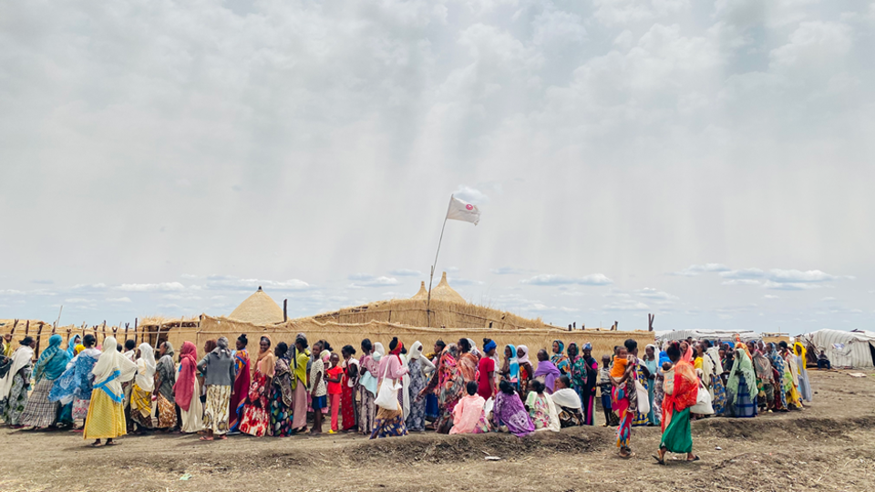 Dignity Kits Distribution By CAFOD In Sudan. Photo CAFOD