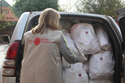 2024 Earthquake In Morocco Distribution Of Food Paniers 02