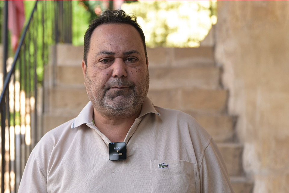 Joseph Fled His Home Following A Massacre In His Village Of Debl Photo Credit Caritas Lebanon