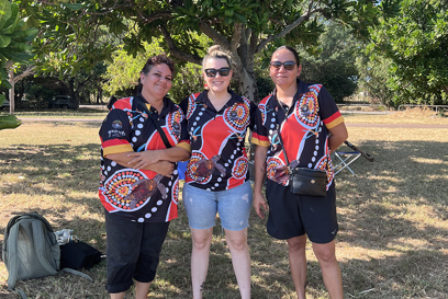 AU FAP Serena Dalton Kat Lee And Jody Mummery From GAP Australia Photo Credit Tara Harvey For Caritas Australia