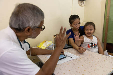 Doctor's Clinic In A Philippines Slum