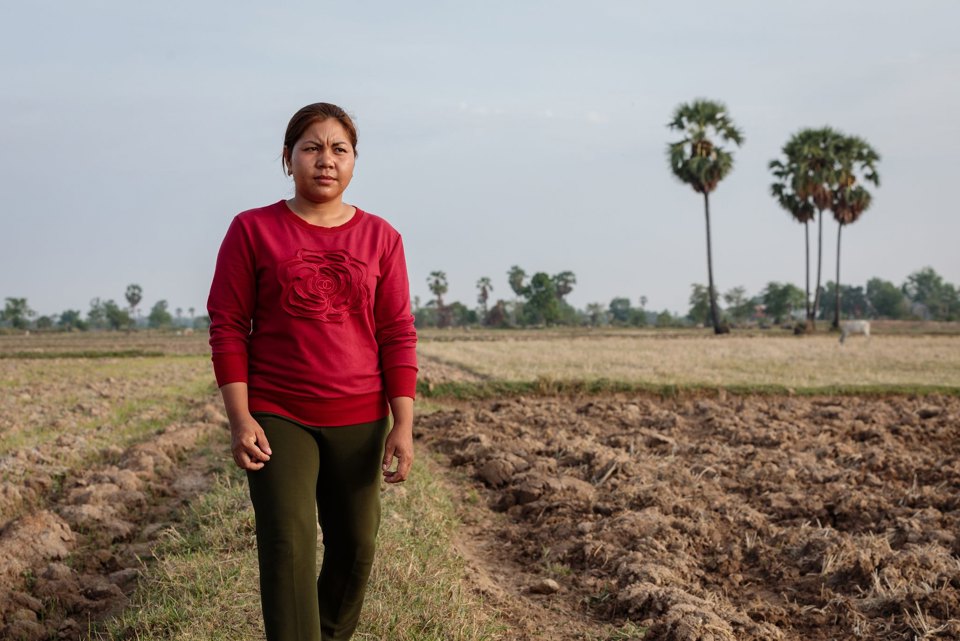 Phany Pictured In One Of Her Gardens In Cambodia