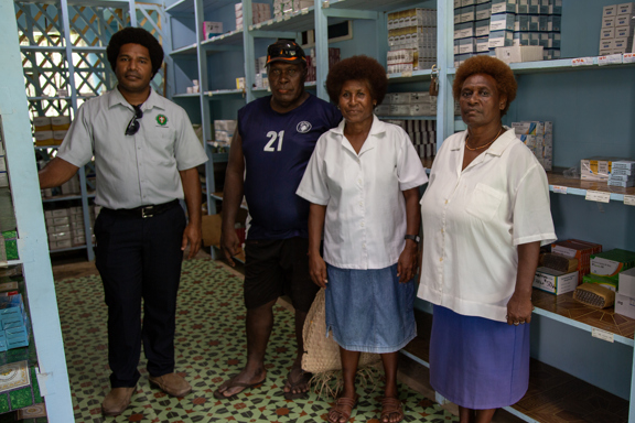 Staff At Health Care Centre In PNG