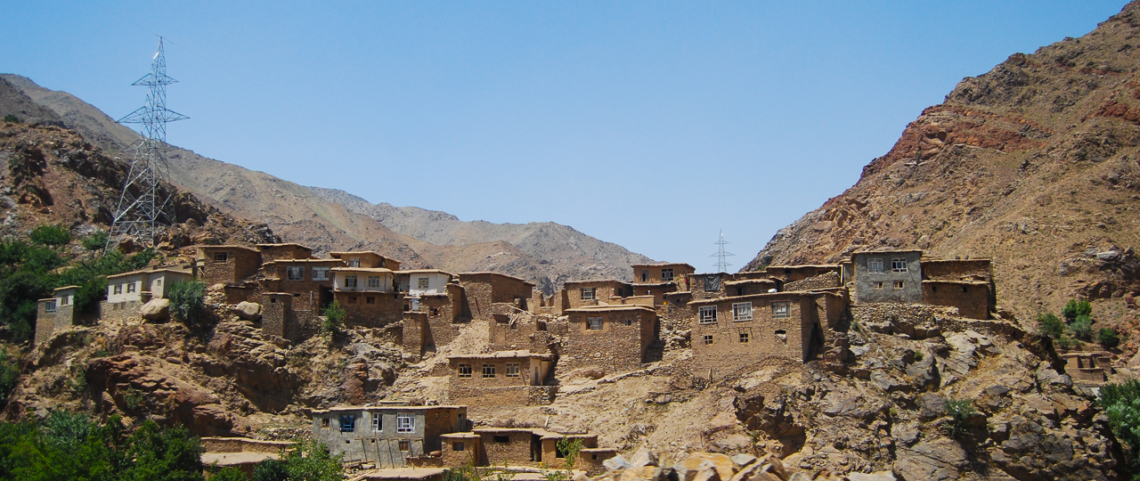 A Village In A Remote Region Of Afghanistan