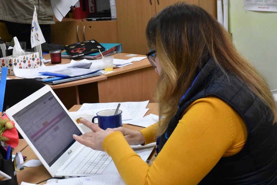 Volunteers Hard At Work Coordinating Distribution Of Medicine And Food In Zaporizhzhia. Photo Caritas Ukraine