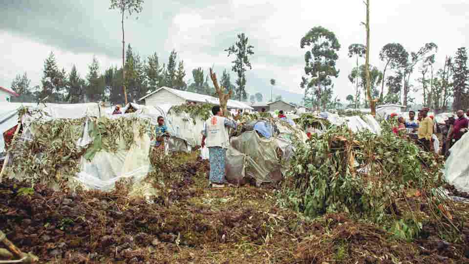 IDP camp near Goma in DRC. Photo: Caritas Goma. (1)