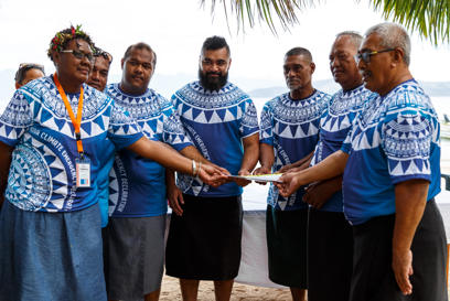 Agreeing To The Kioa Declaration. Photo Kioa Miriam Deprez Oct22 (137 Of 143)