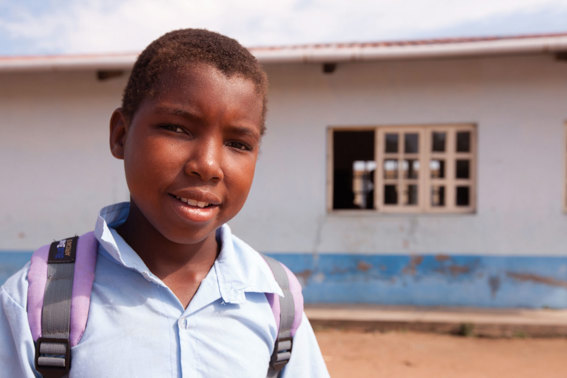 Child In Mozambique