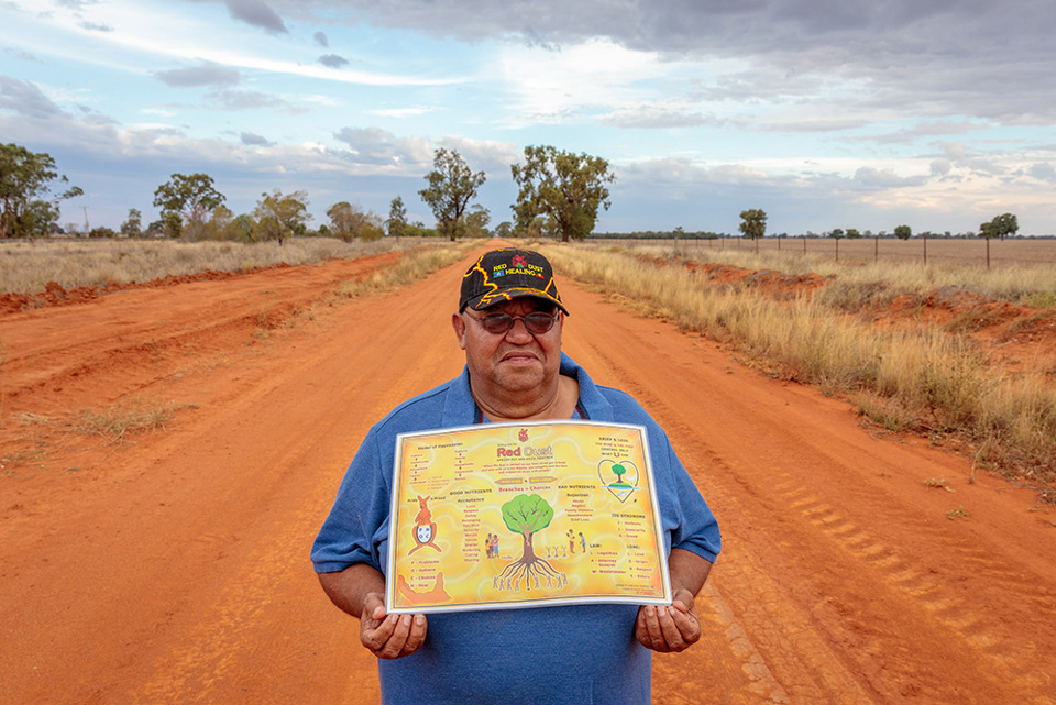 Tom Powell holding visual aid (1)