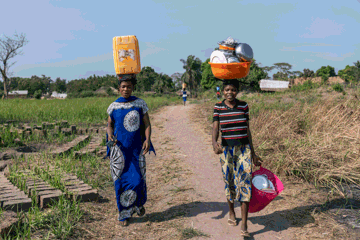 Irene Transporting Items In DRC